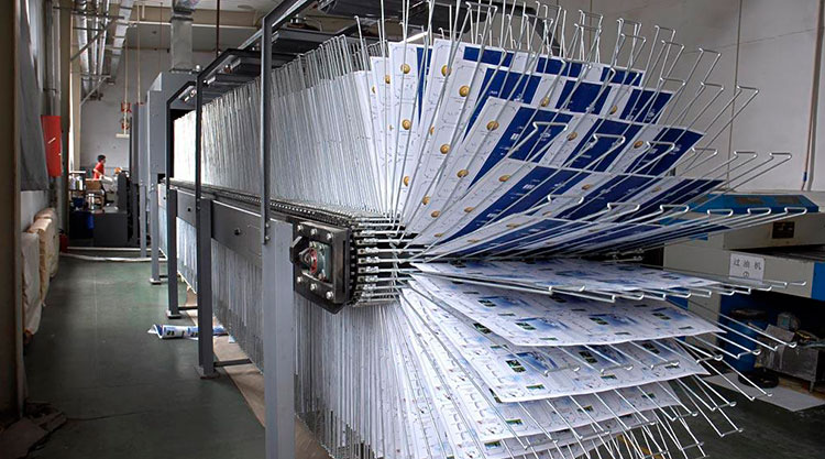 Printing Factory scene