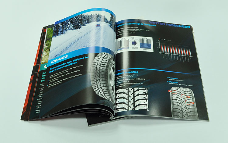 LASSA Tyres Brochure design printing